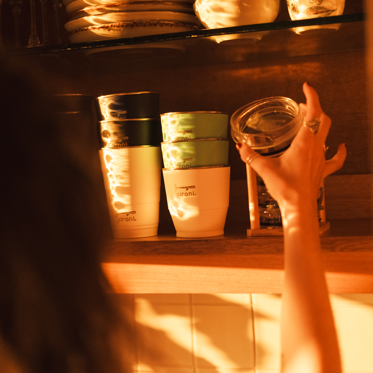 10oz Insulated Stackable Wine and Whiskey Sip and Stacker - Great White#color_great-white