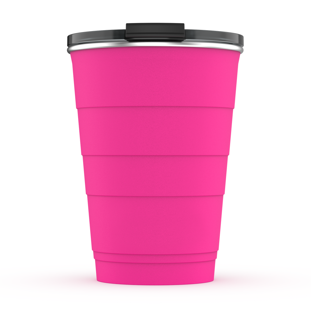 16oz State Insulated Stackable Tumbler - Dragon Fruit Fuchsia#color_dragon-fruit