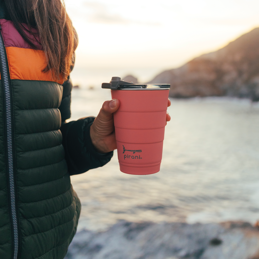 16oz Insulated Stackable Tumbler - Coral#color_coral