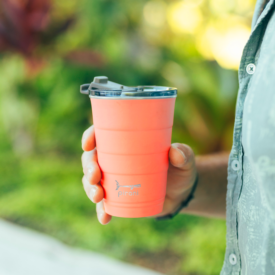 16oz Insulated Stackable Tumbler - Coral#color_coral