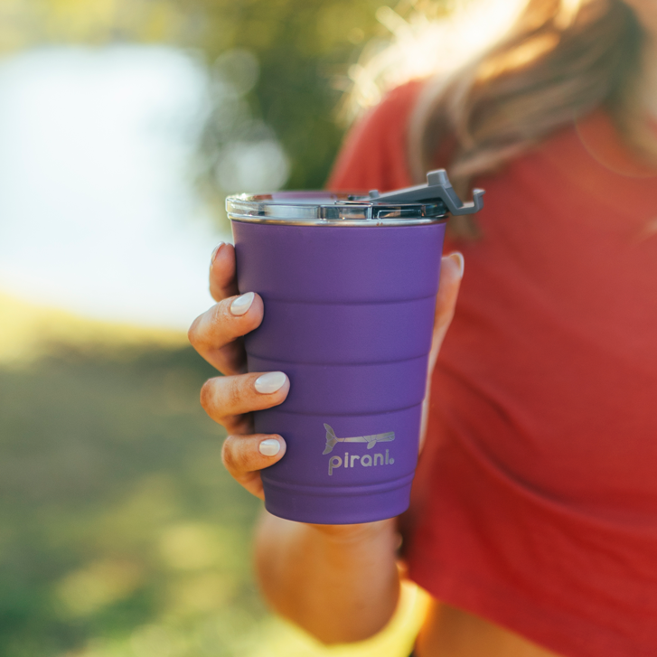 16oz Insulated Stackable Tumbler - Solstice Purple#color_solstice-purple