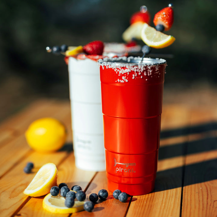 26oz Insulated Stackable Tumbler - Party Red#color_party-red