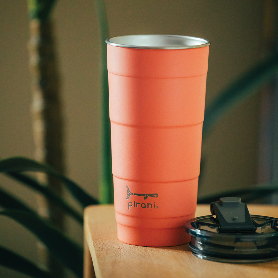 26oz Insulated Stackable Tumbler - Coral#color_coral