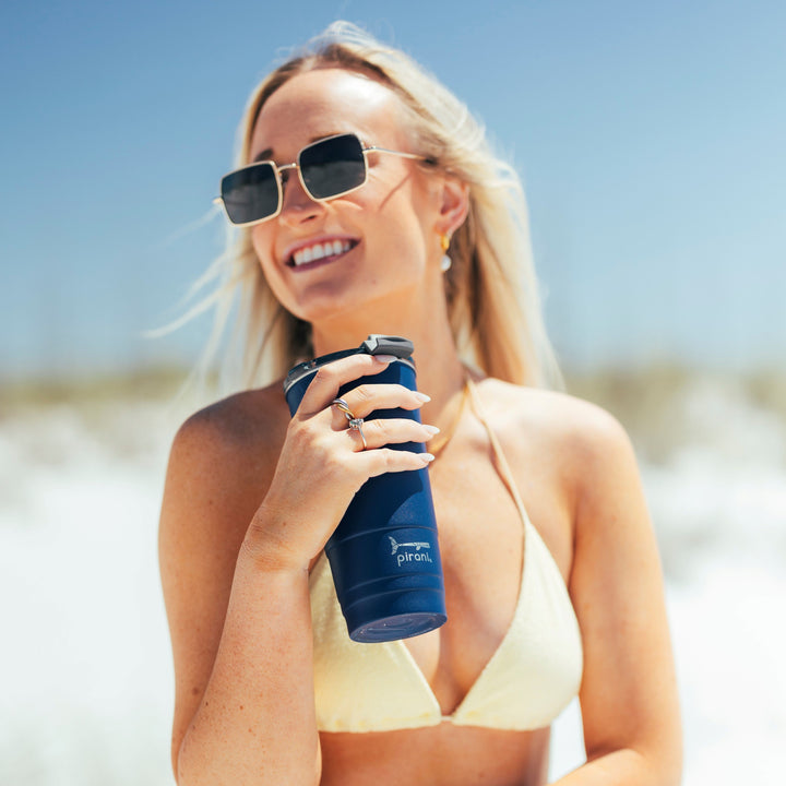 26oz Insulated Stackable Tumbler - The Deep (Navy)#color_the-deep-navy