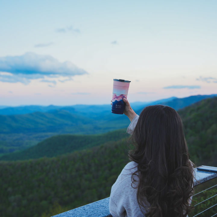 26oz Ombre Insulated Stackable Tumbler - Last Light#color_last-light