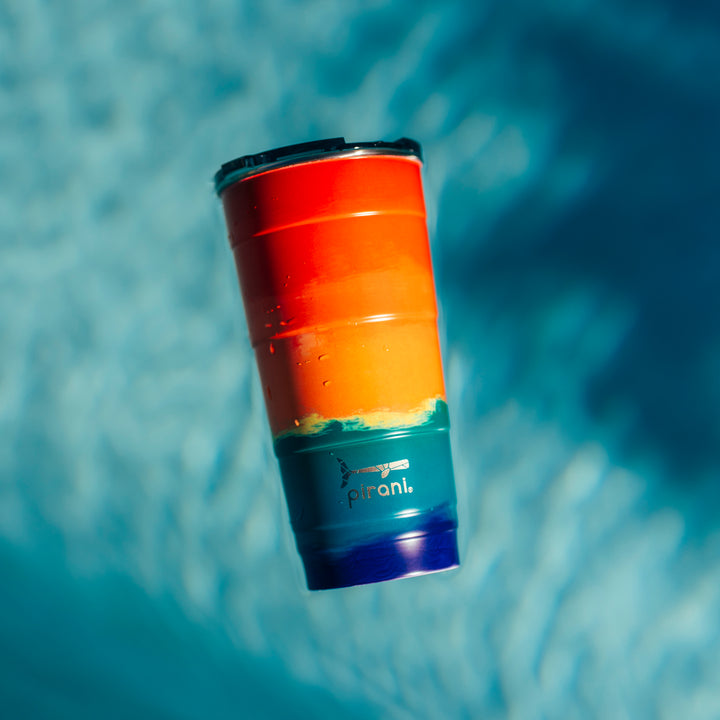 26oz Ombre Insulated Stackable Tumbler - Sunset#color_sunset