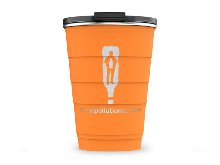 Contribute Sustainably Insulated Stackable Tumbler#color_solar