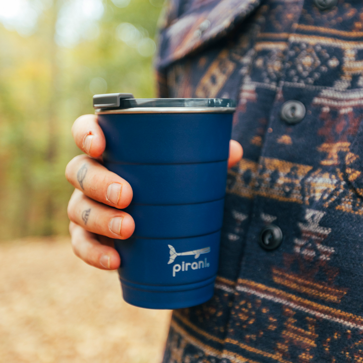 16oz Insulated Stackable Tumbler - The Deep (Navy)#color_the-deep-navy